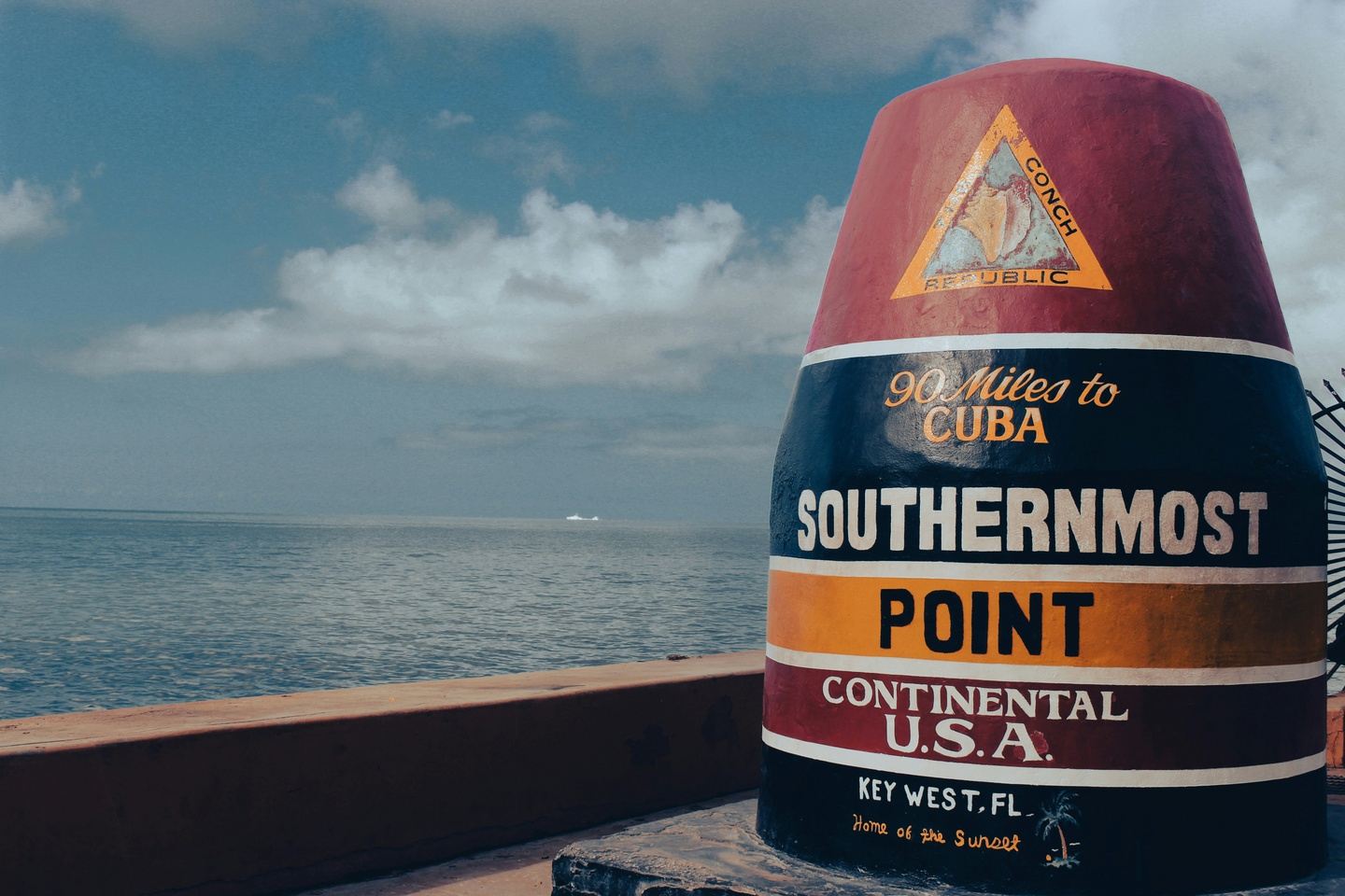 Clear Key West Marker